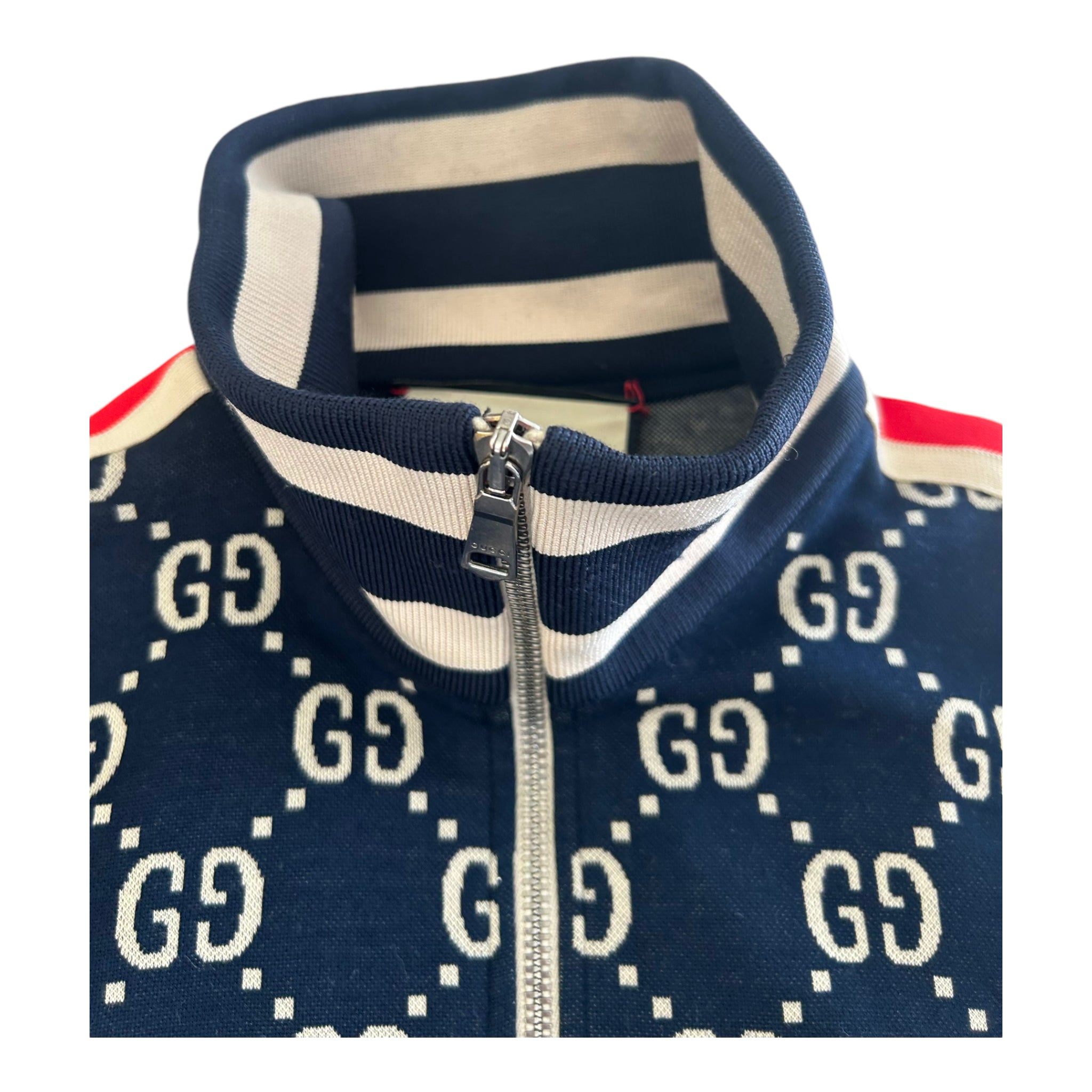 Gucci monogram track jacket hotsell