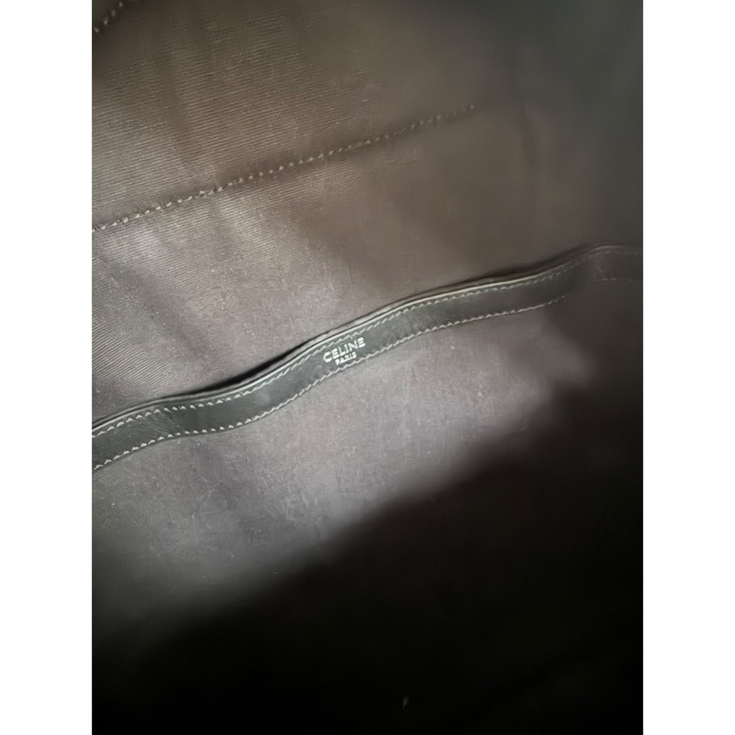 Celine Triomphe & Calfskin Medium Backpack - 188382
