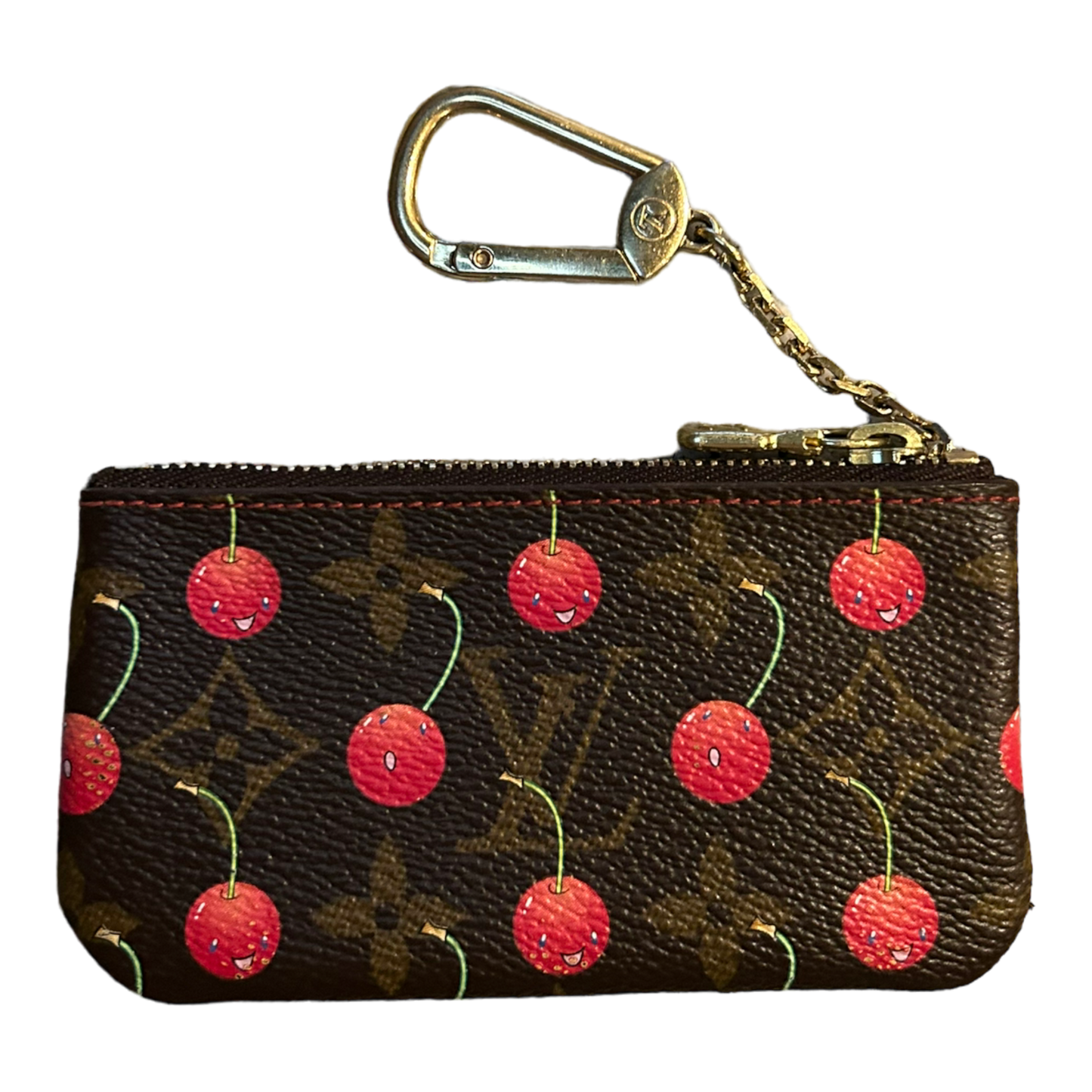 Louis Vuitton Monogram Cerises Cherry Key Pouch