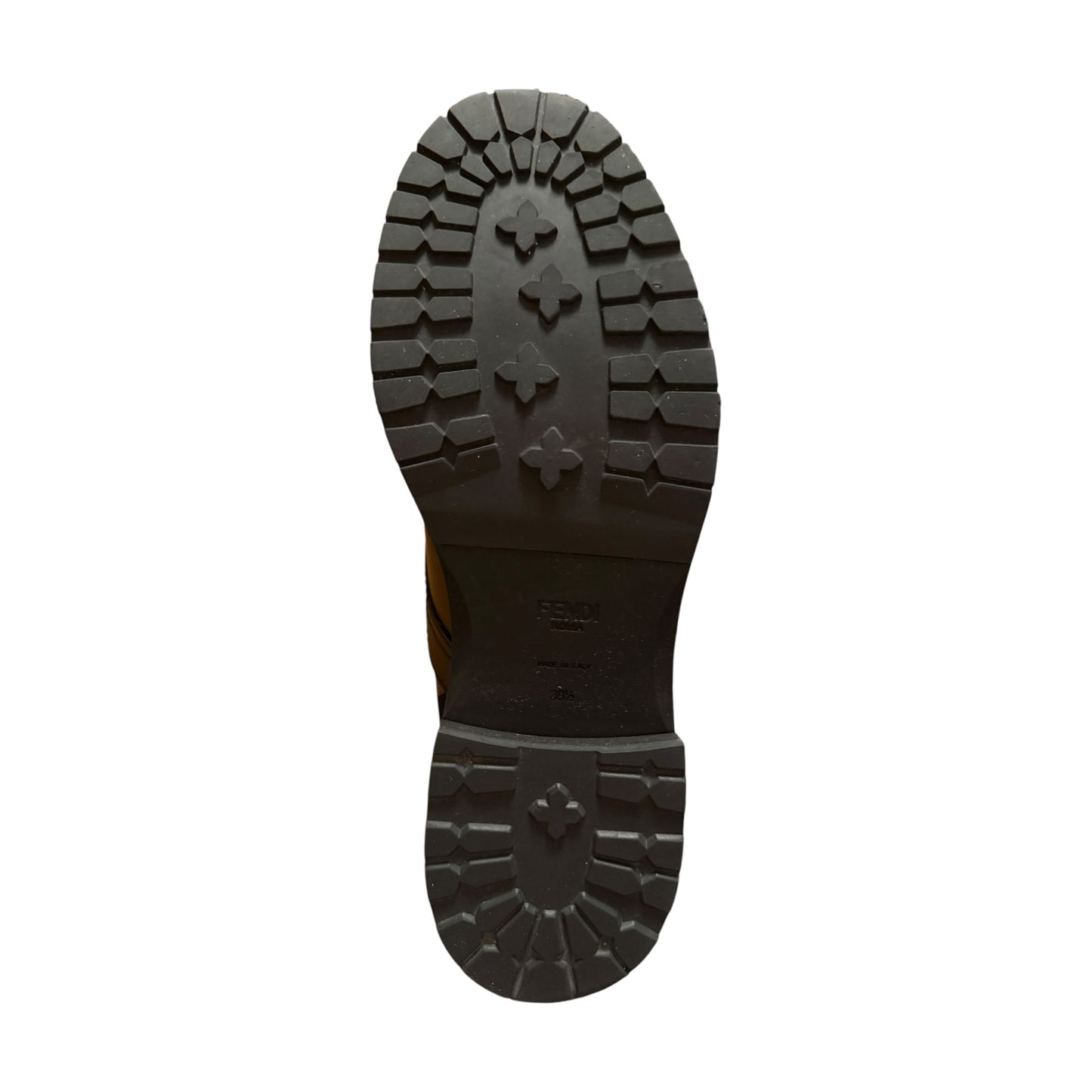 Fendi FF Rockoko Monogram Boots - 38.5 EU