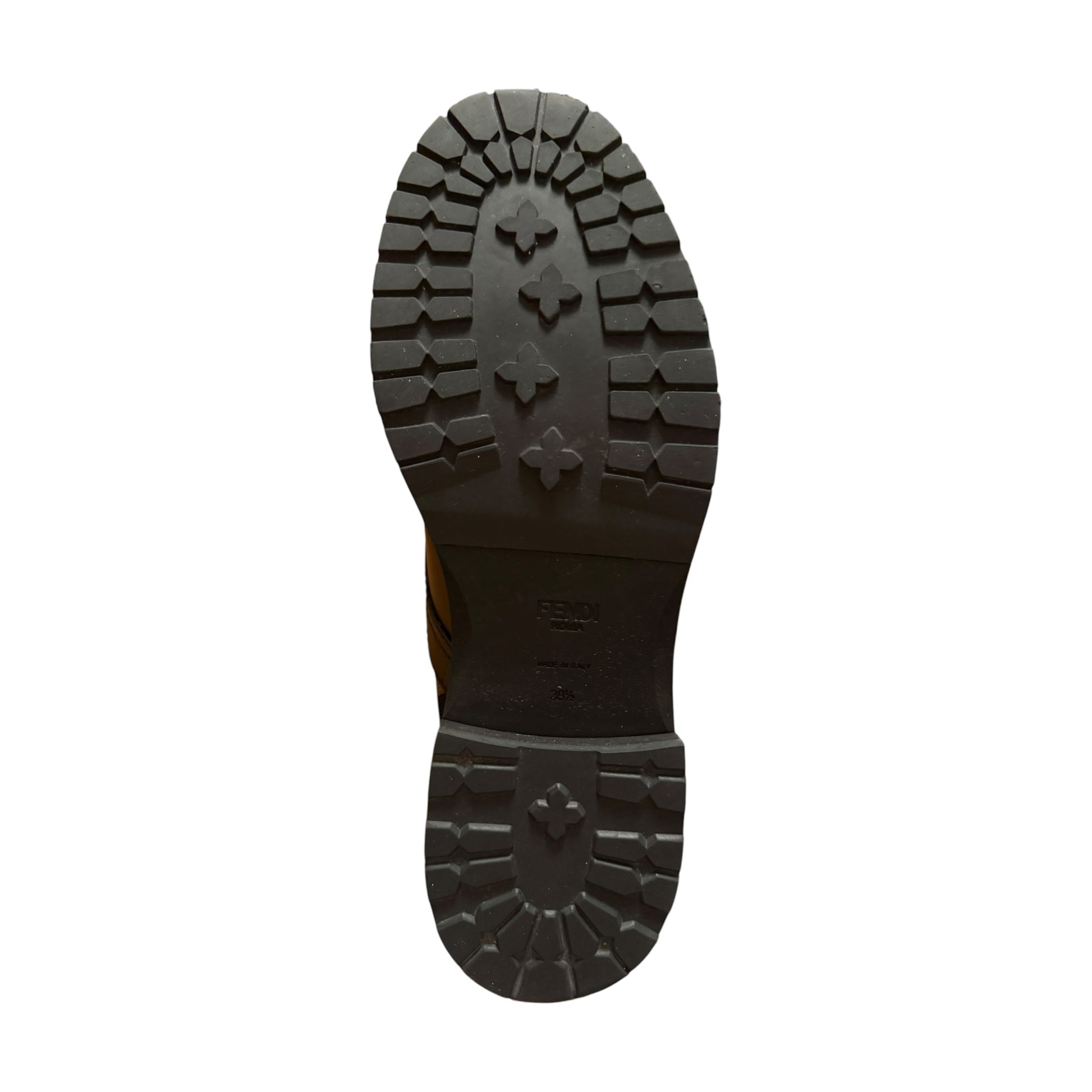Fendi FF Rockoko Monogram Boots - 38.5 EU