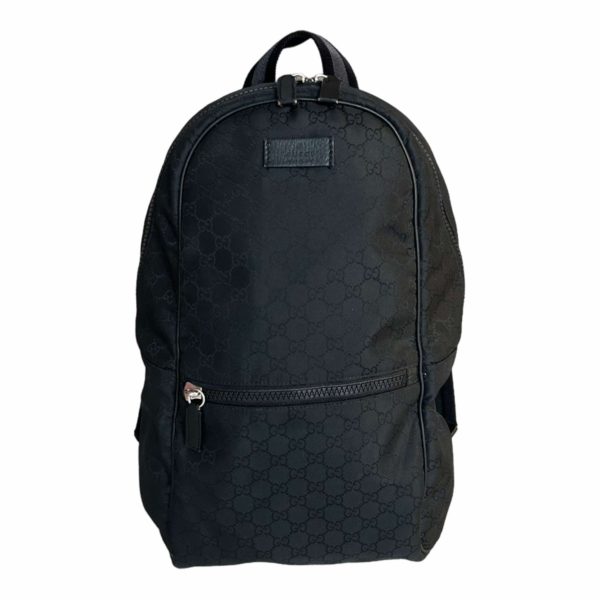 Gucci GG Black Supreme Backpack - 449181