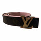 Louis Vuitton Womens Rose Poudre Reversible Belt (90/36) - M9052