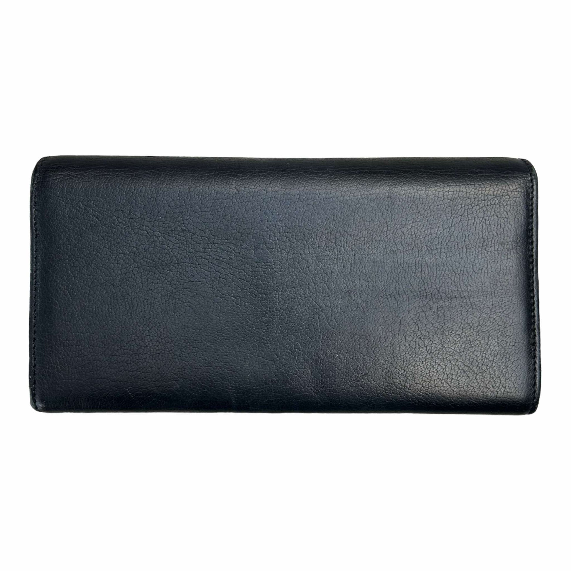 Saint Laurent Black Long Purse