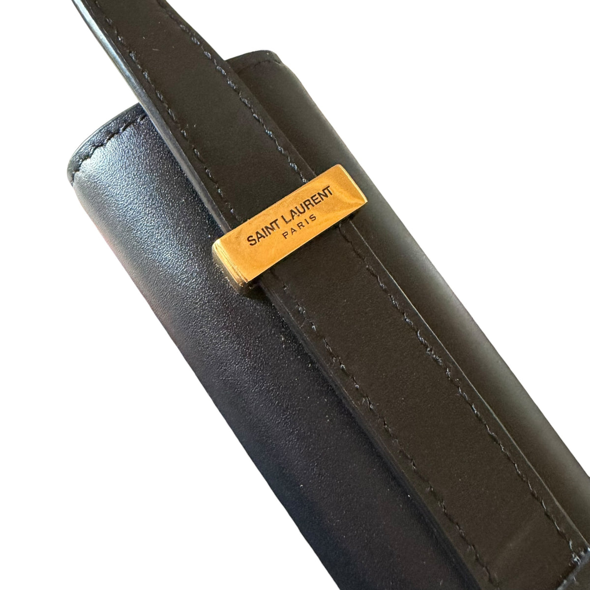 Saint Laurent Black Calfskin Leather Dylan Flap - 601310