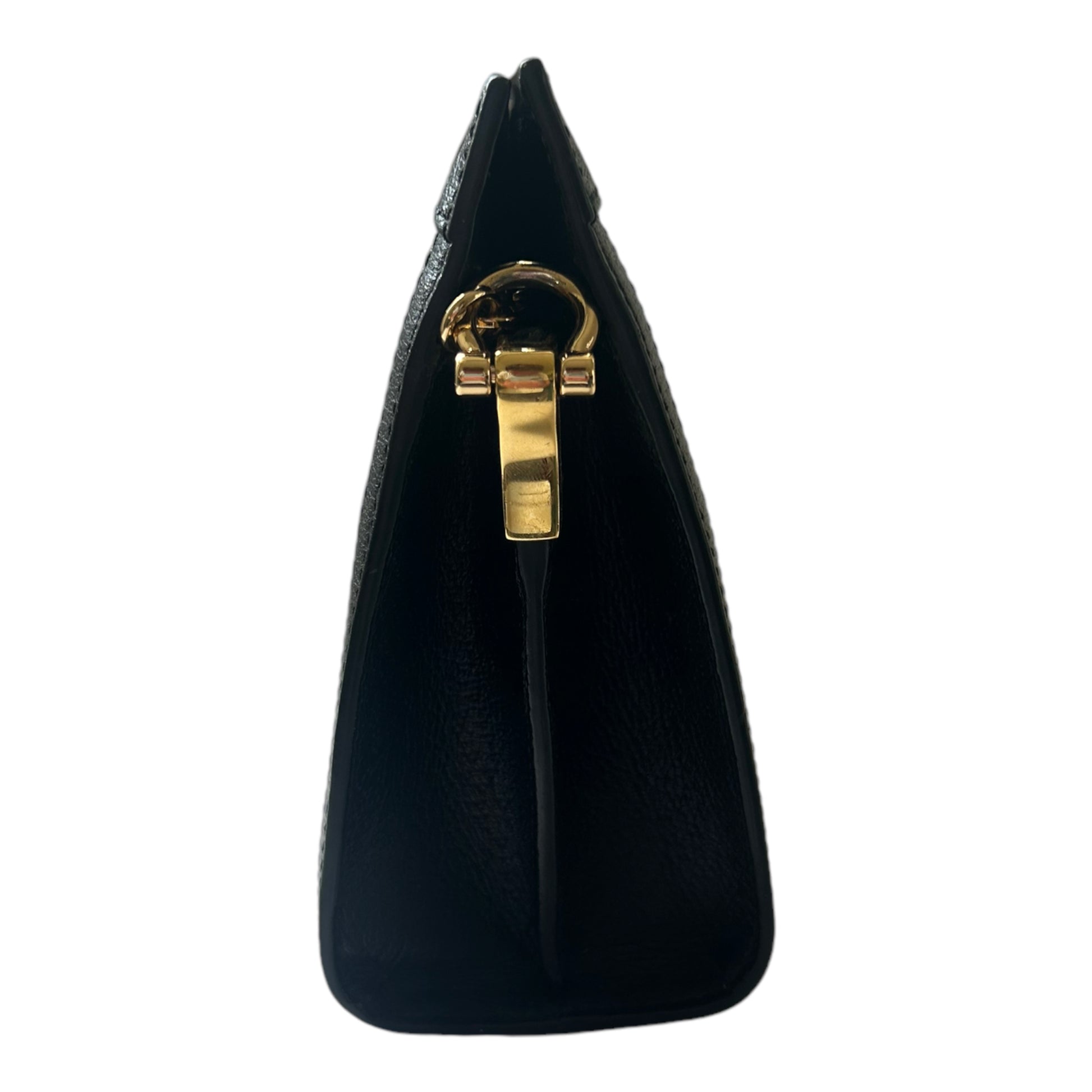 Gucci Black Leather Ophidia Shoulder Bag - 503877