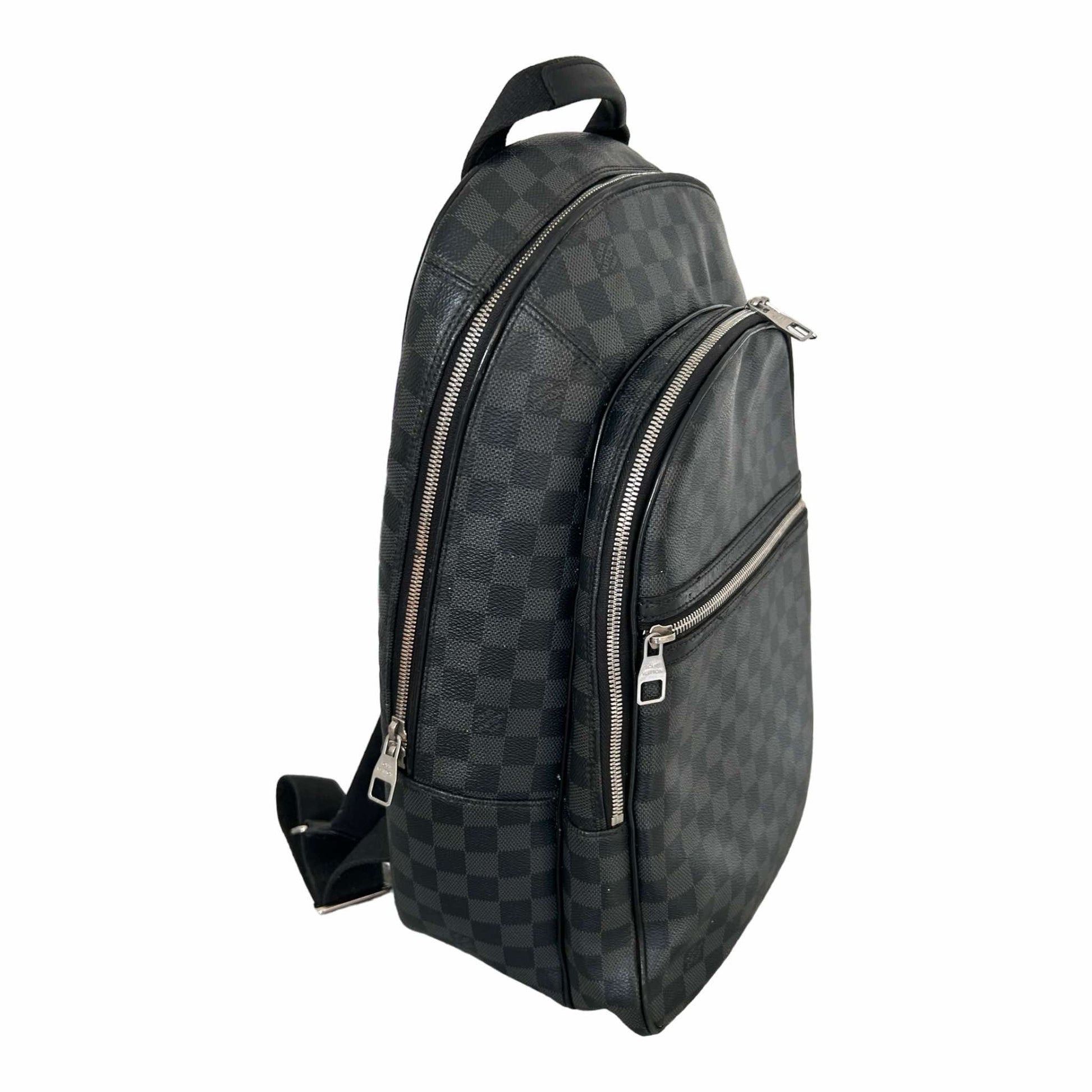 Pre-Loved Louis Vuitton Damier Graphite Michael Backpack – Refined Luxury