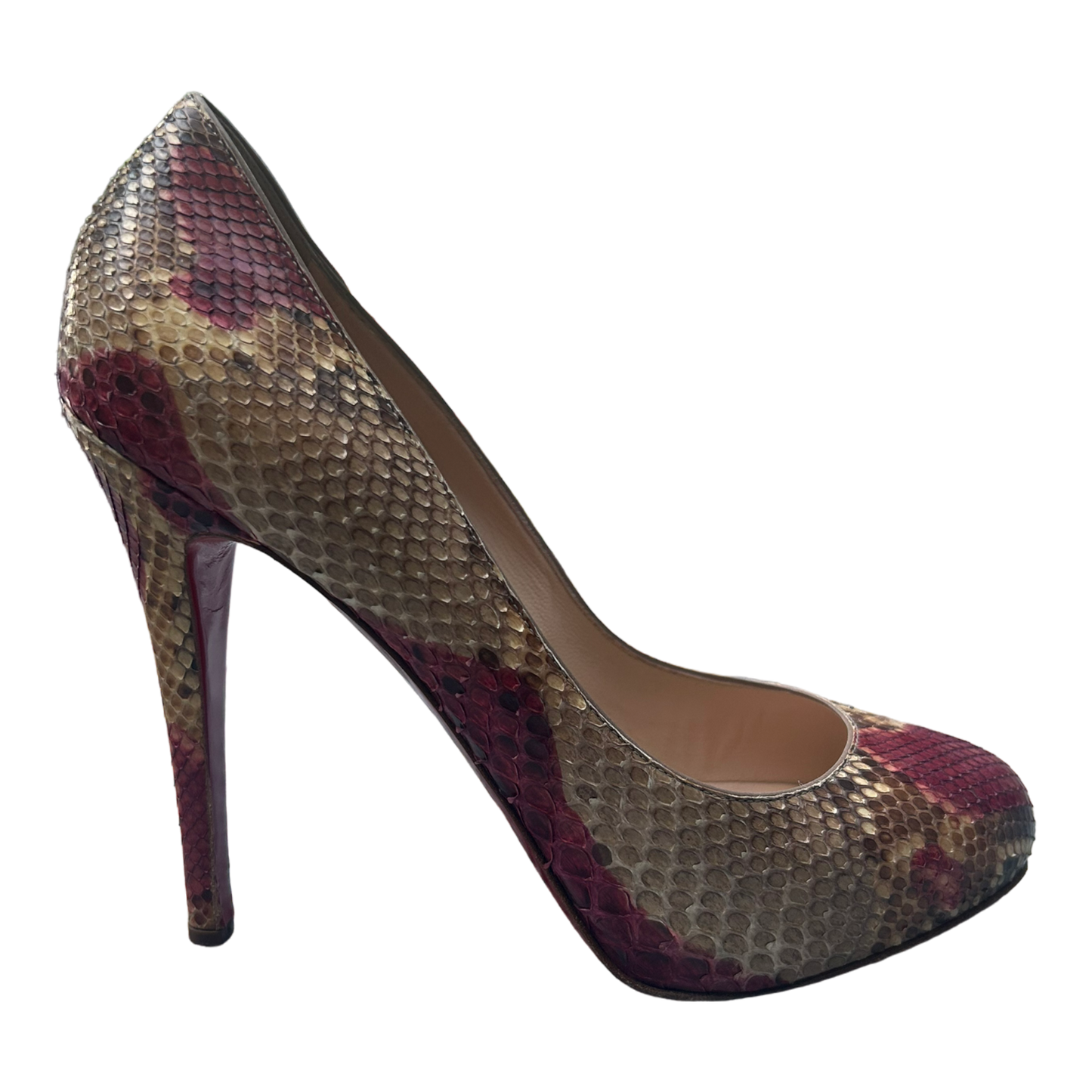 Christian Louboutin Python Heels - 39.5 EU/ 6.5 UK