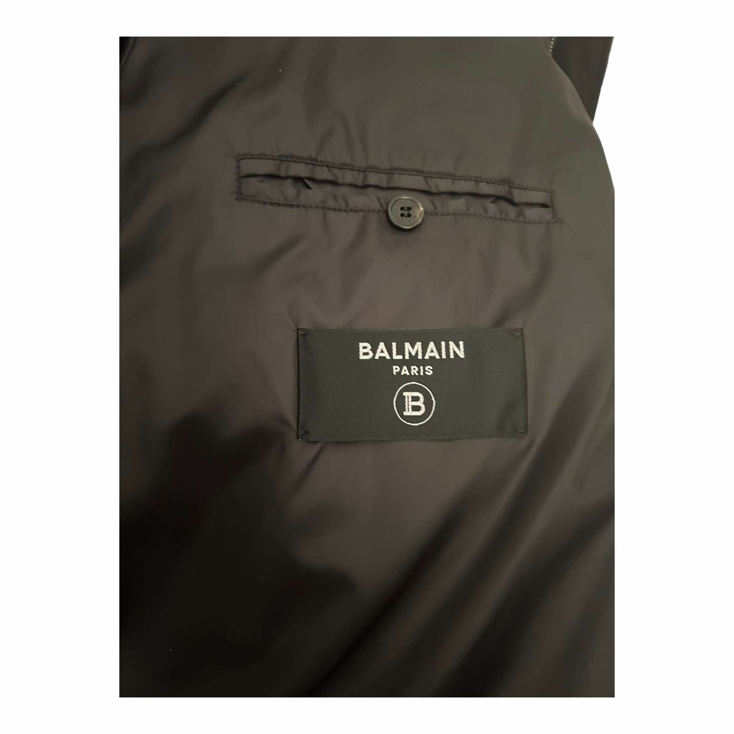 Men's Balmain Puffer Coat - 52