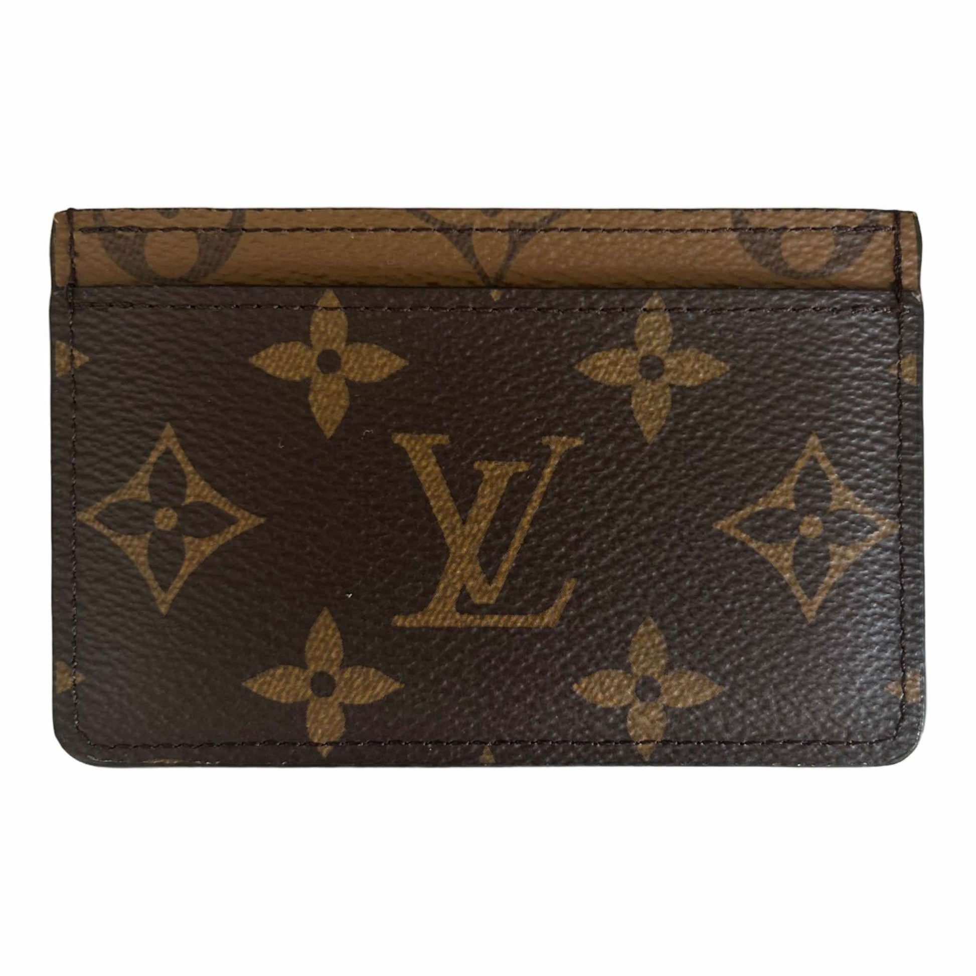 Louis Vuitton Monogram Reverse Canvas Card Holder - M69161