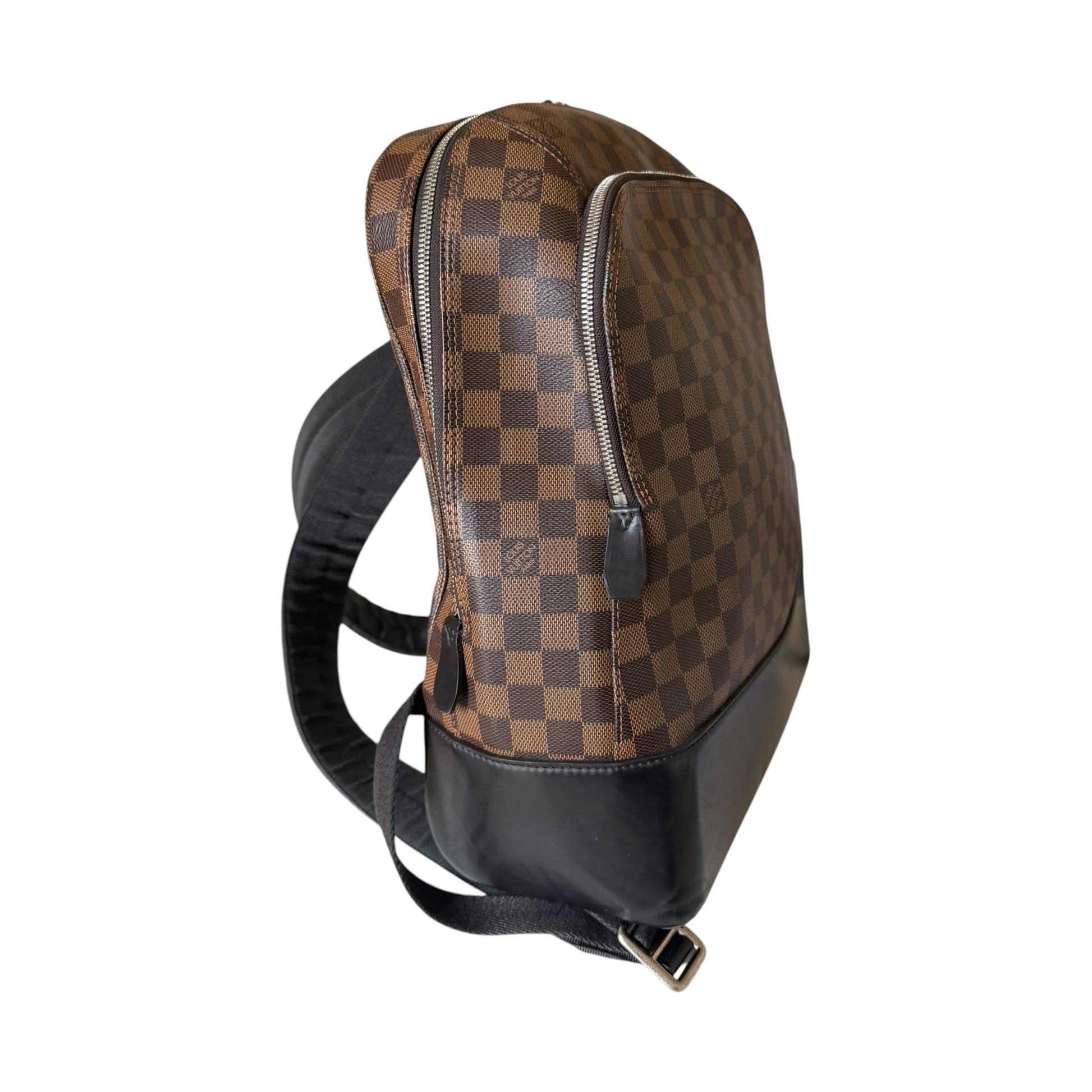 Louis Vuitton Damier Ebene Jake Backpack - Side