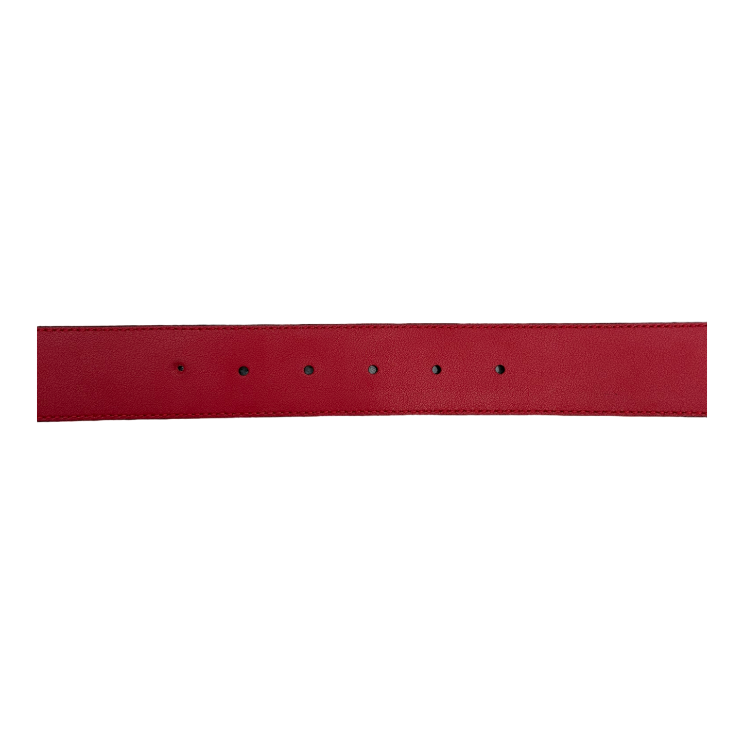 Gucci Red GG Belt - (80/32) - 546386