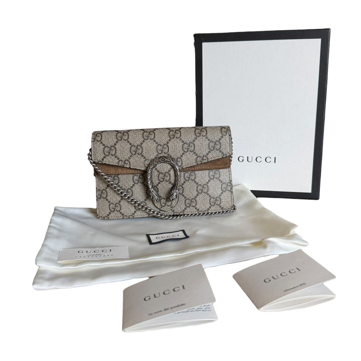 Gucci GG Supreme Dionysus Super Mini Bag - 476432