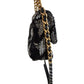 Chanel Medium Houndstooth Black & White Tweed 19 Flap