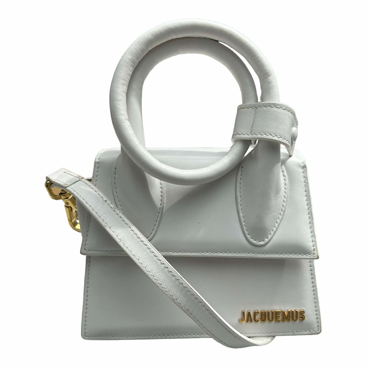 Jacquemus Le Chiquito Noeud Leather Shoulder Bag