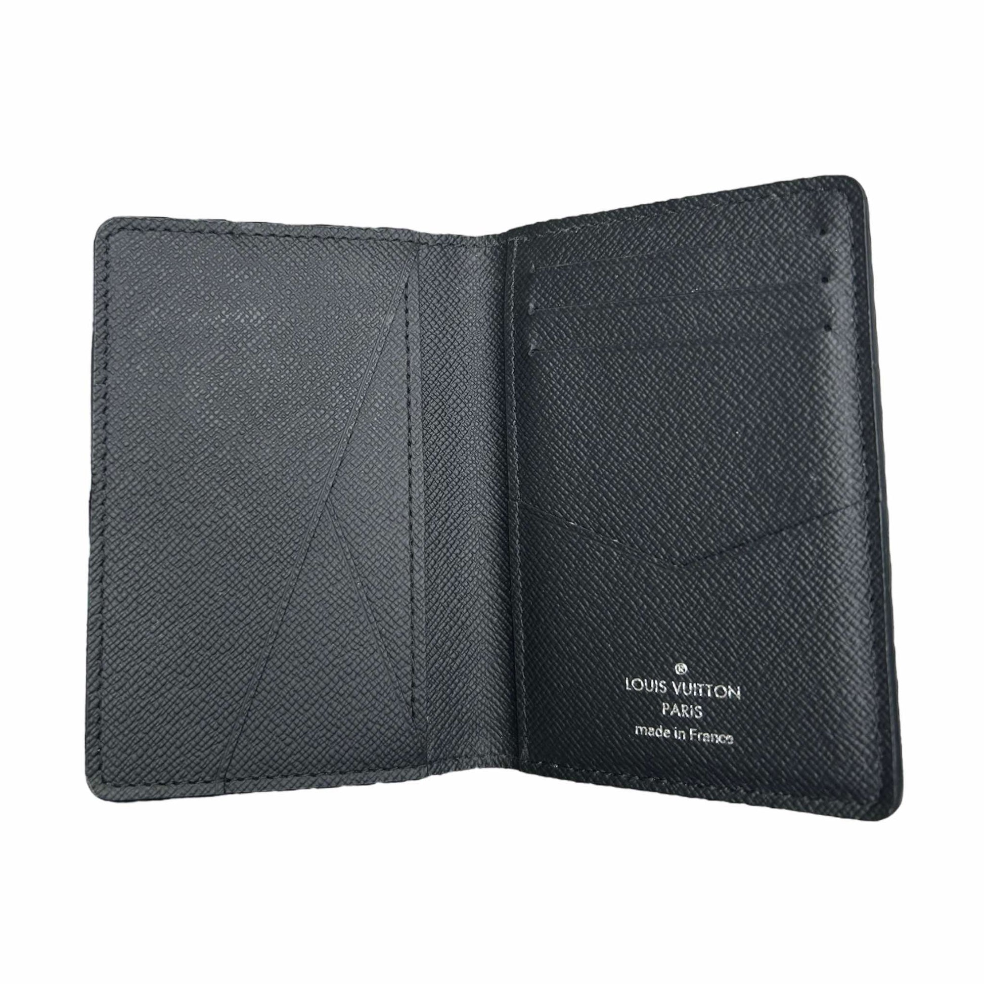 Louis Vuitton Monogram Eclipse Pocket Organiser - M61696