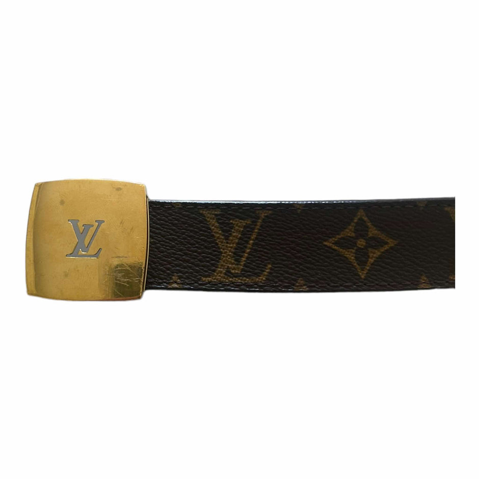 LOUIS VUITTON 23AW Nylon Monogram one belt Best Tops cut black 34