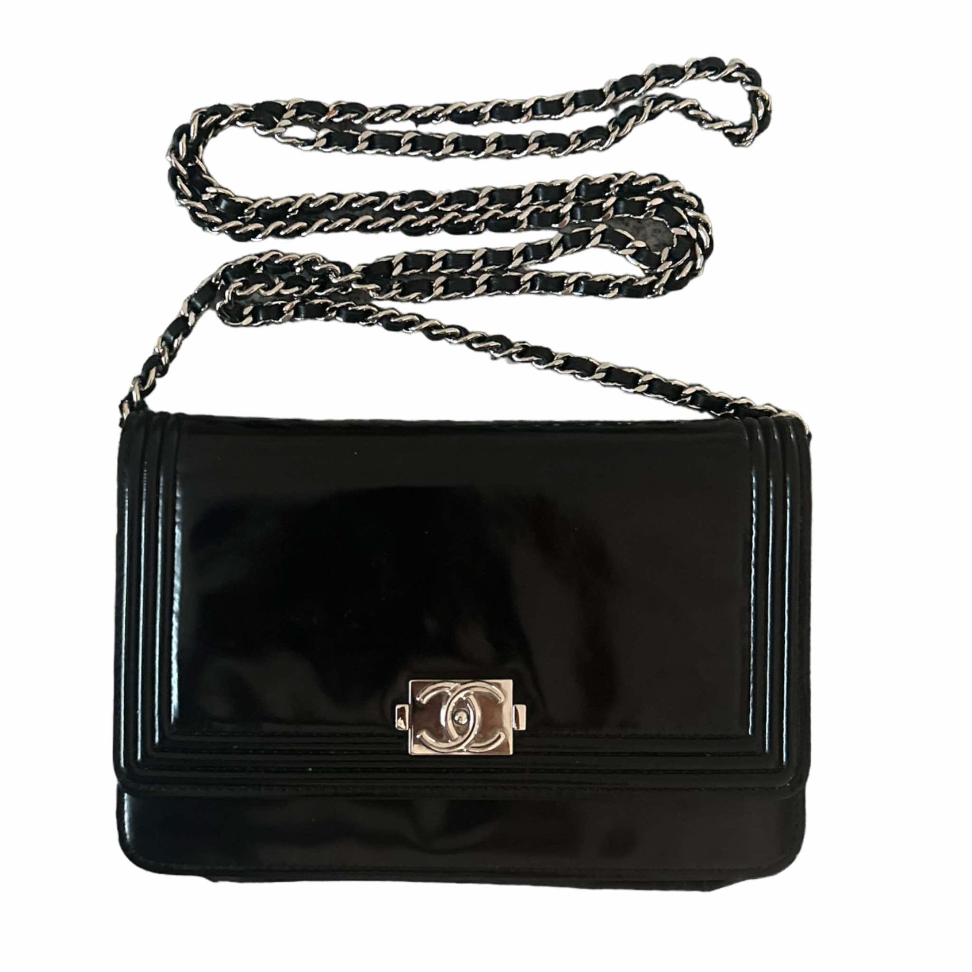 Chanel Glazed Boy Wallet On Chain WOC