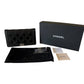 Chanel Black Paris Dallas Studded Clutch / Long Wallet