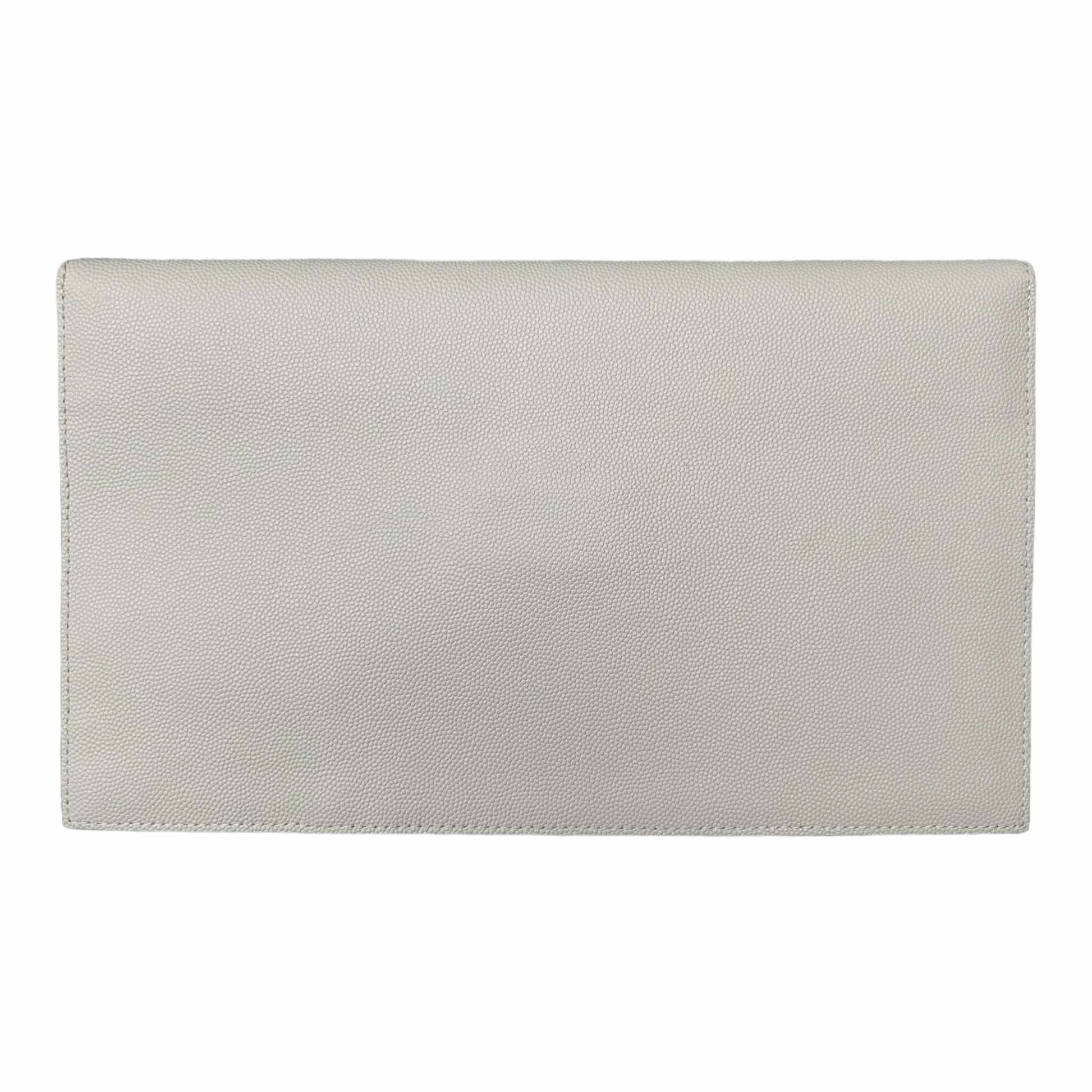 Saint Laurent White Uptown Pouch - 565739