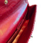 Chanel Timeless Classic Red Tweed Bag