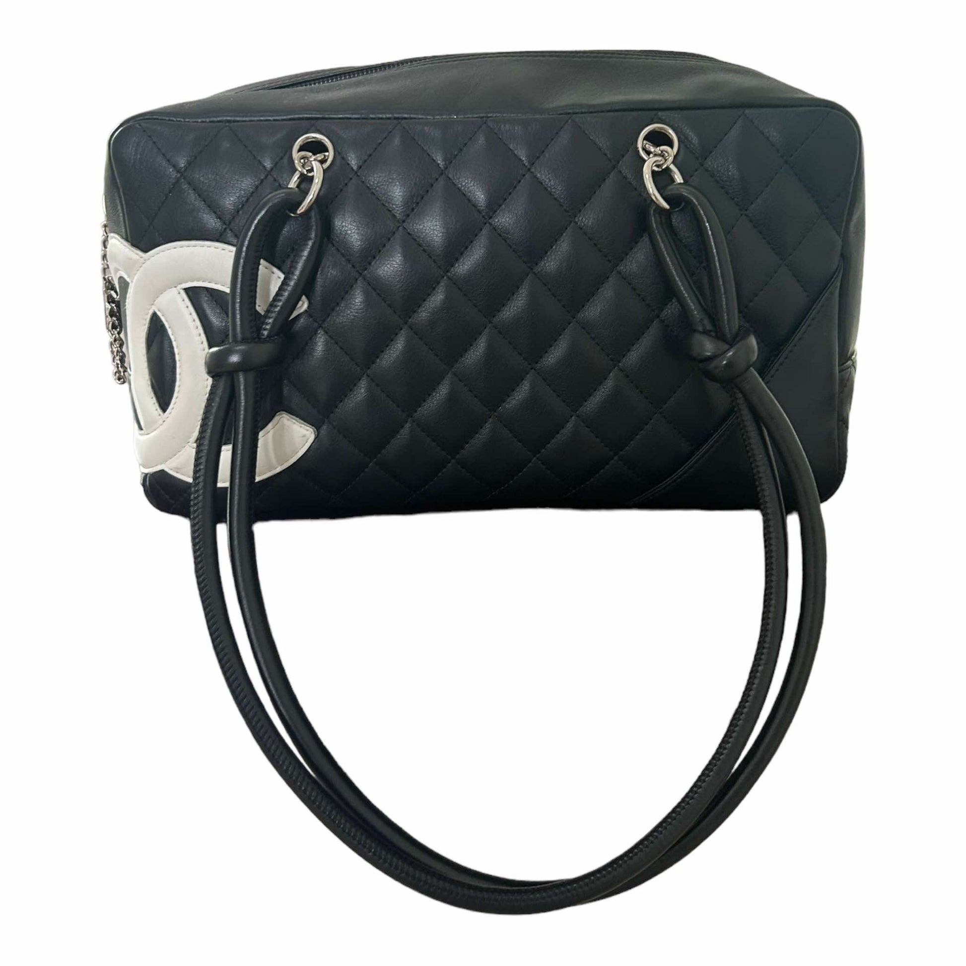 Chanel Black Quilted Cambon Handbag