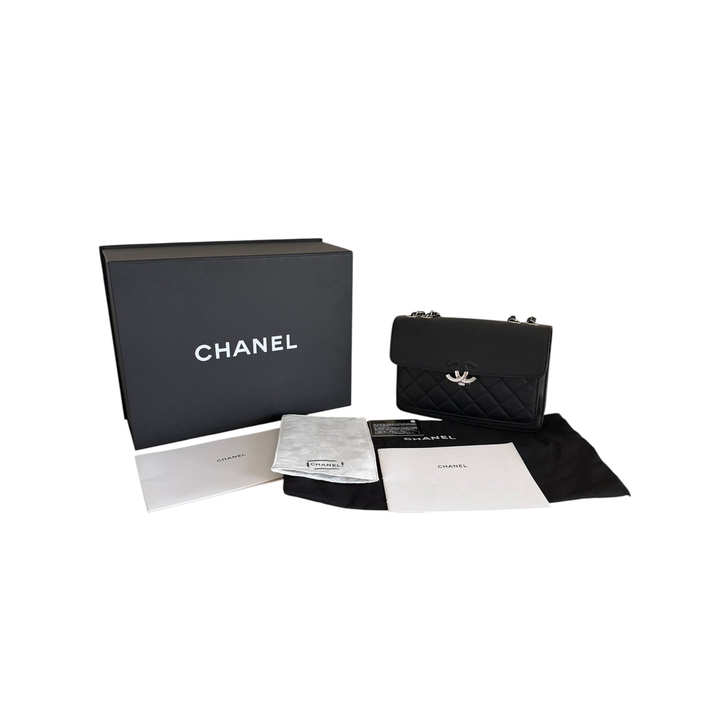 Chanel CC Box Flap Quilted Leather - A98646