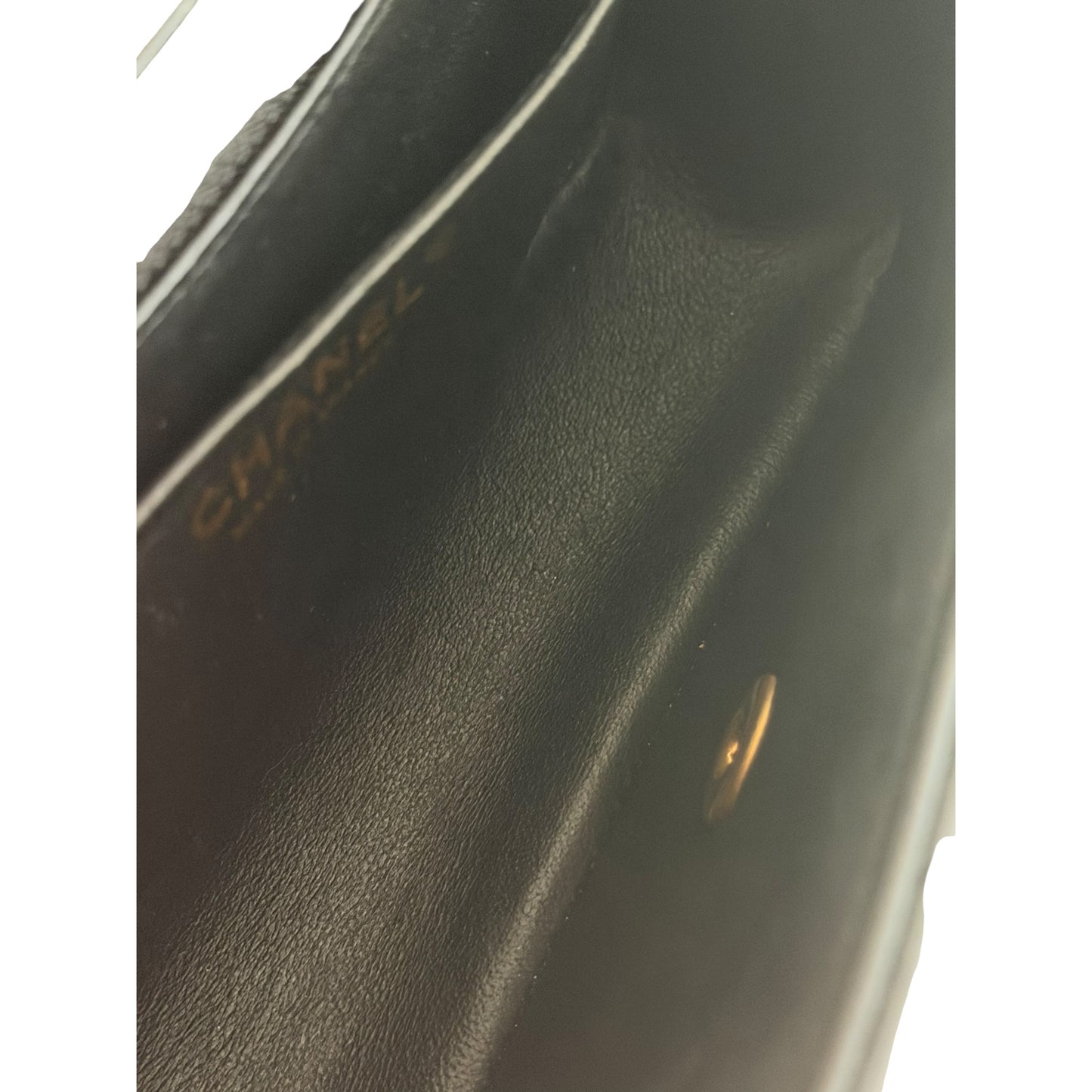 Chanel Chevron Single Flap Mini Leather Shoulder Bag