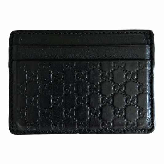 Gucci GG Supreme Leather Card Holder - 262837