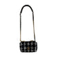 Chanel Medium Houndstooth Black & White Tweed 19 Flap