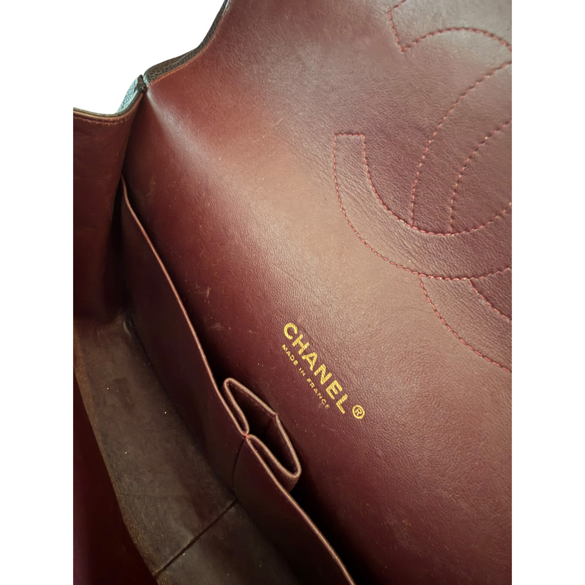 Chanel Timeless Classic Quilted Caviar Maxi Double Flap