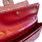 Chanel Timeless Classic Red Tweed Bag