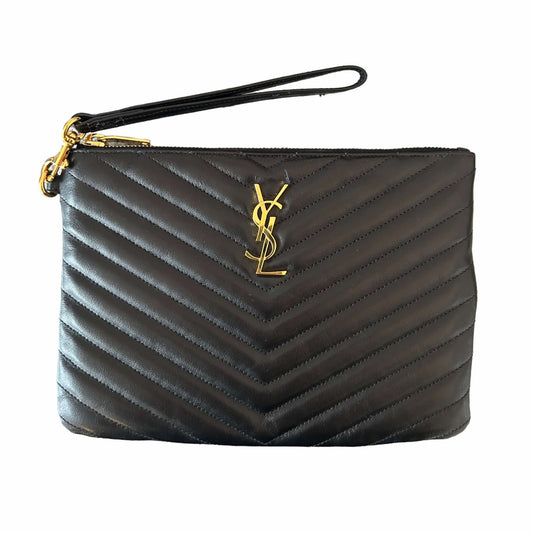 Saint Laurent Cassandre Matelassé Quilted A5 Pouch - 379039