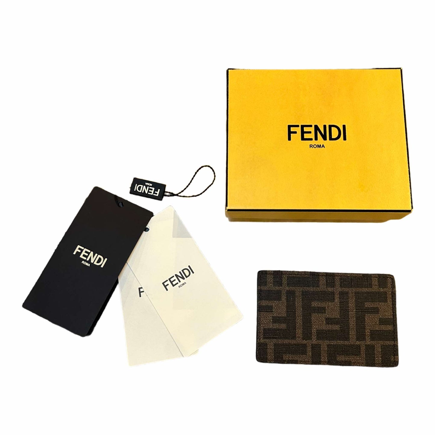 Fendi Monogram Card Holder