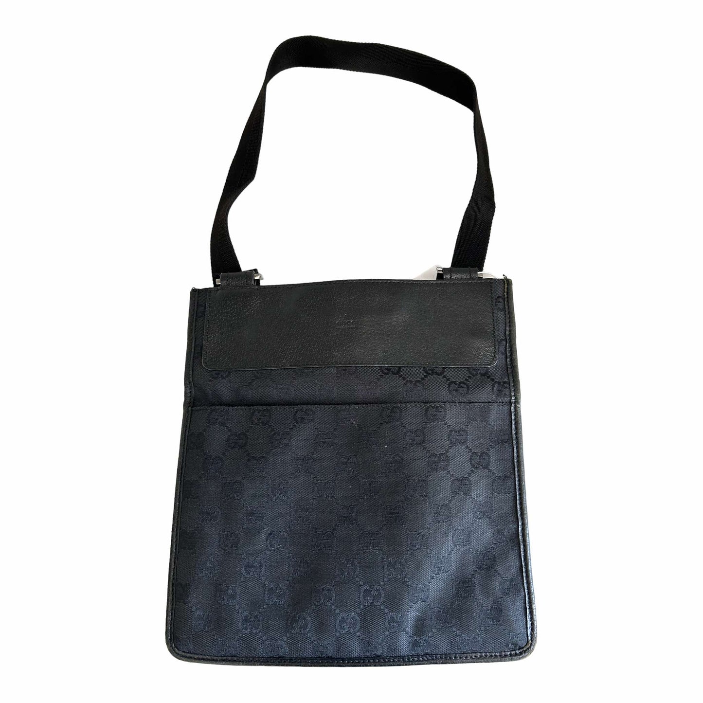 Gucci GG Black Messenger Bag - 27639