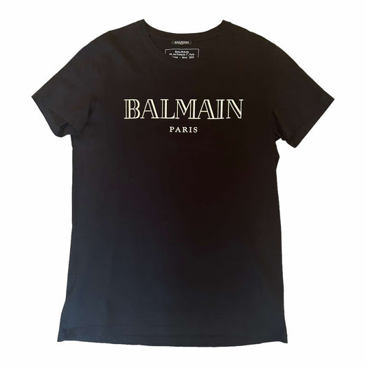Men's Balmain Logo T-Shirt - Large