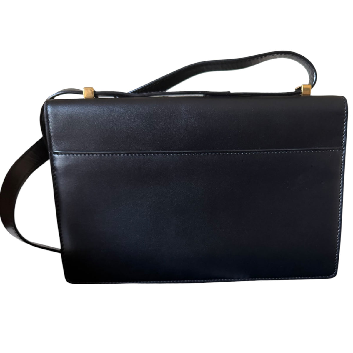 Saint Laurent Black Calfskin Leather Dylan Flap - 601310