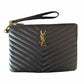 Saint Laurent Cassandre Matelassé Quilted A5 Pouch - 379039