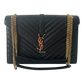 Saint Laurent Black Large Envelope Flap Bag - 354118