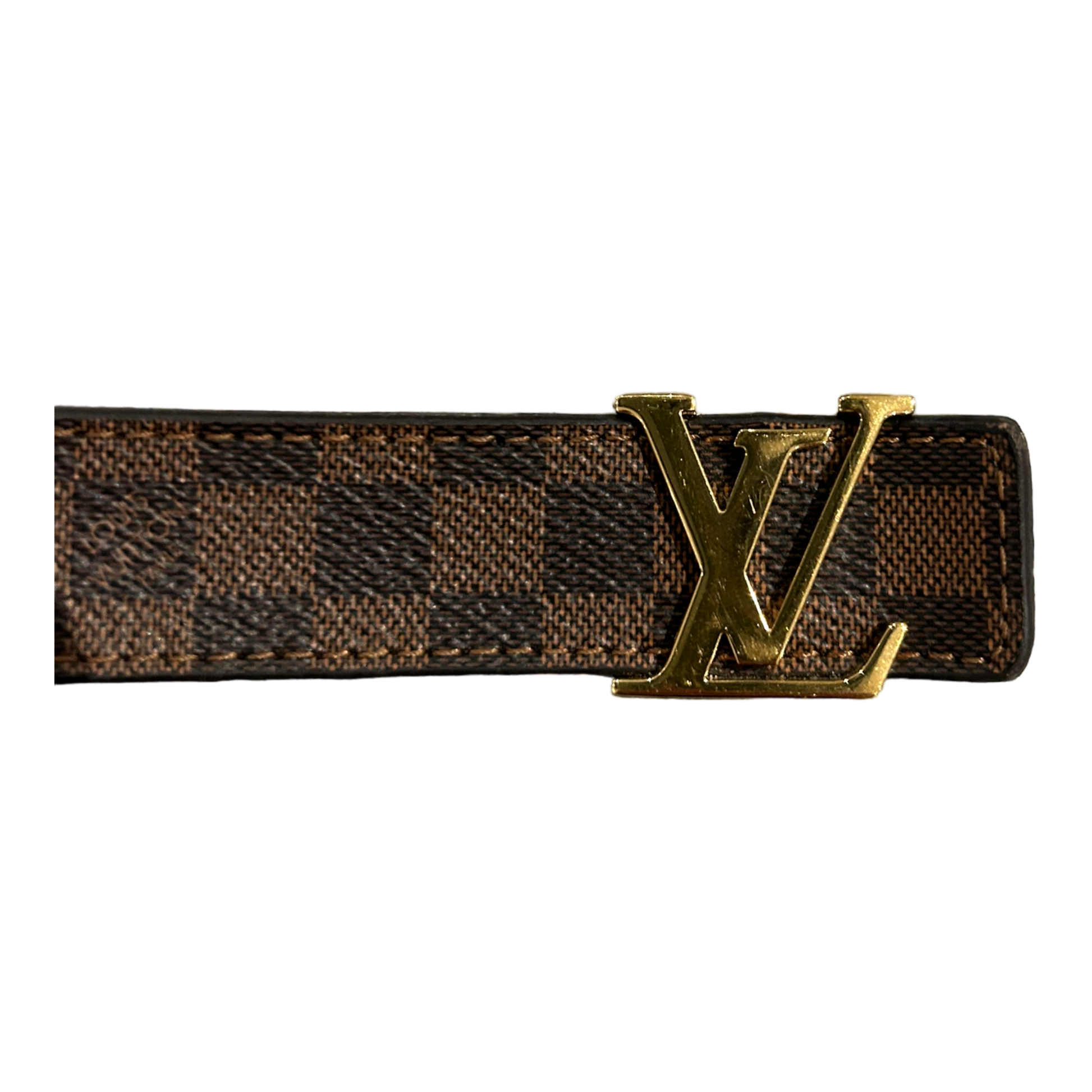 Louis Vuitton Damier Ebene Initials Belt (85/34) - M9267