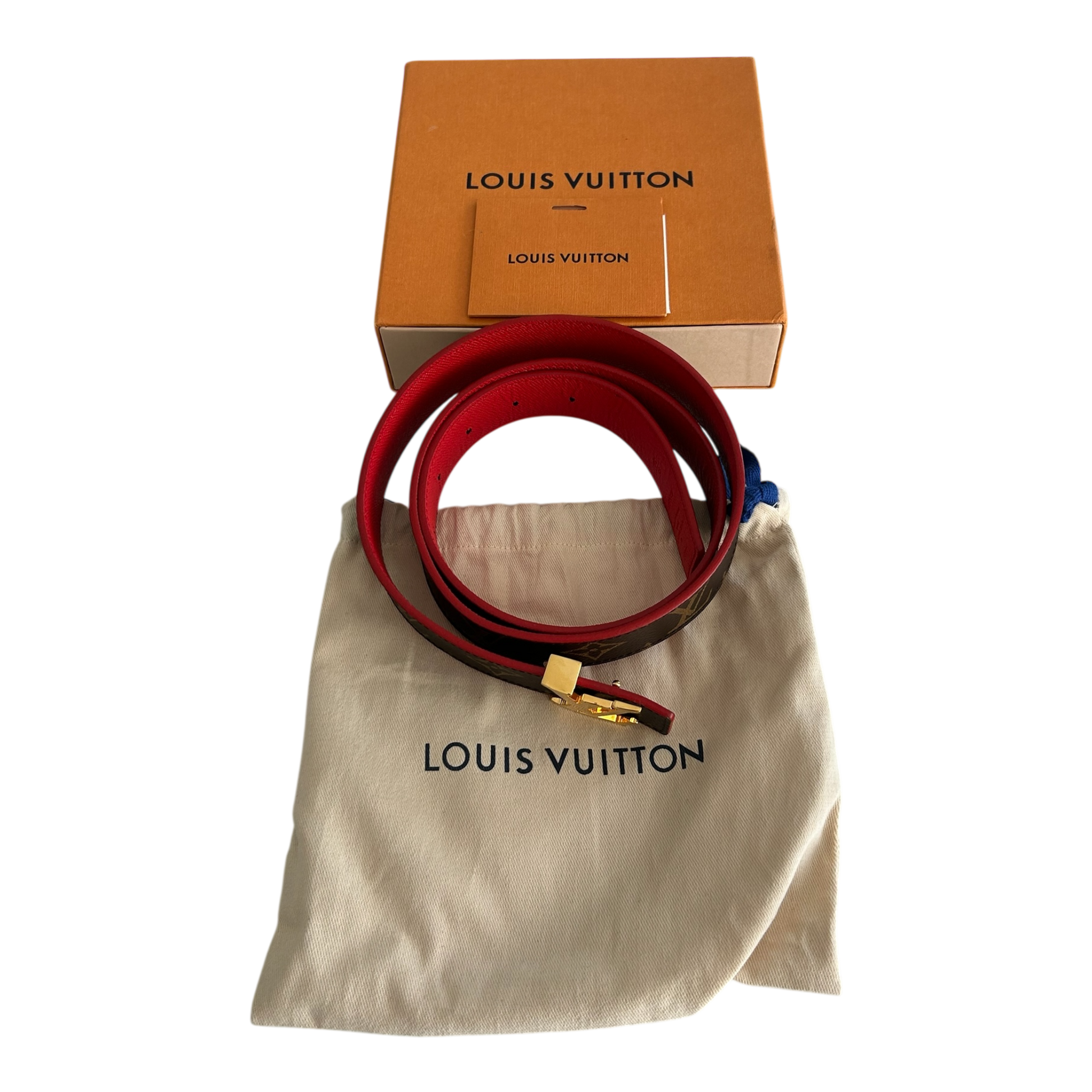 Louis Vuitton Womens Reversible Belt (95/38) - M9498