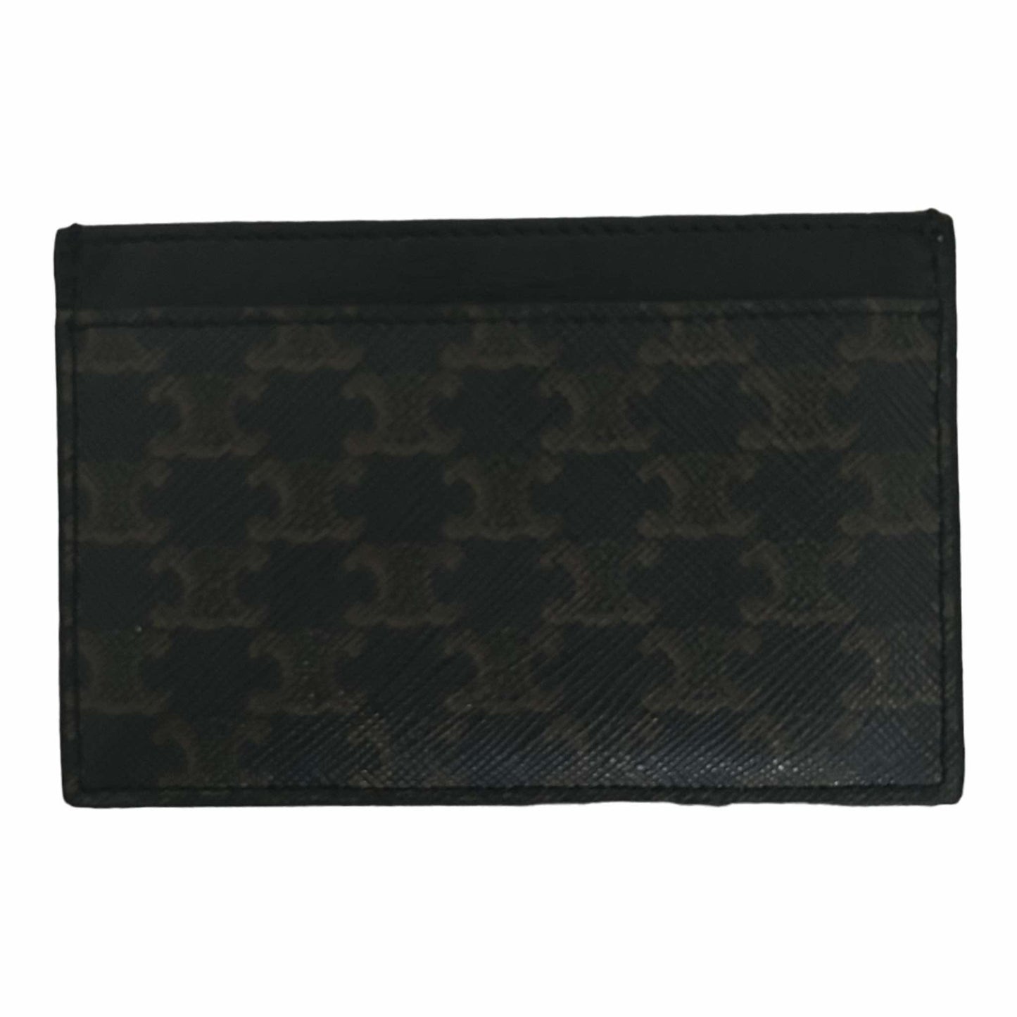 Celine Triomphe Canvas Card Holder