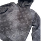 Louis Vuitton Grey 3D Monogram Cotton Knit Hoodie