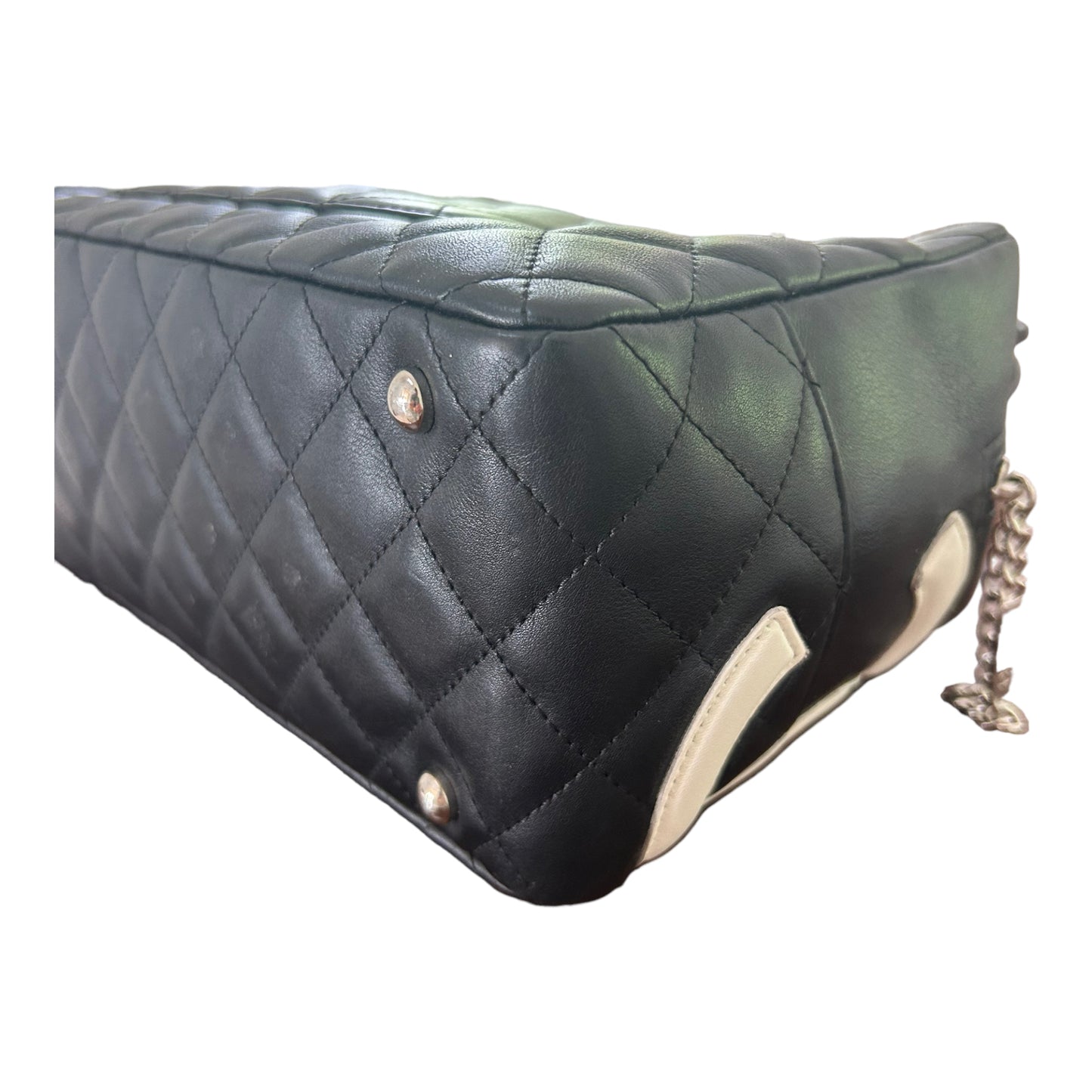 Chanel Black Quilted Cambon Handbag