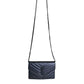 Saint Laurent Black Cassandre Envelope Chain Flap - 857605