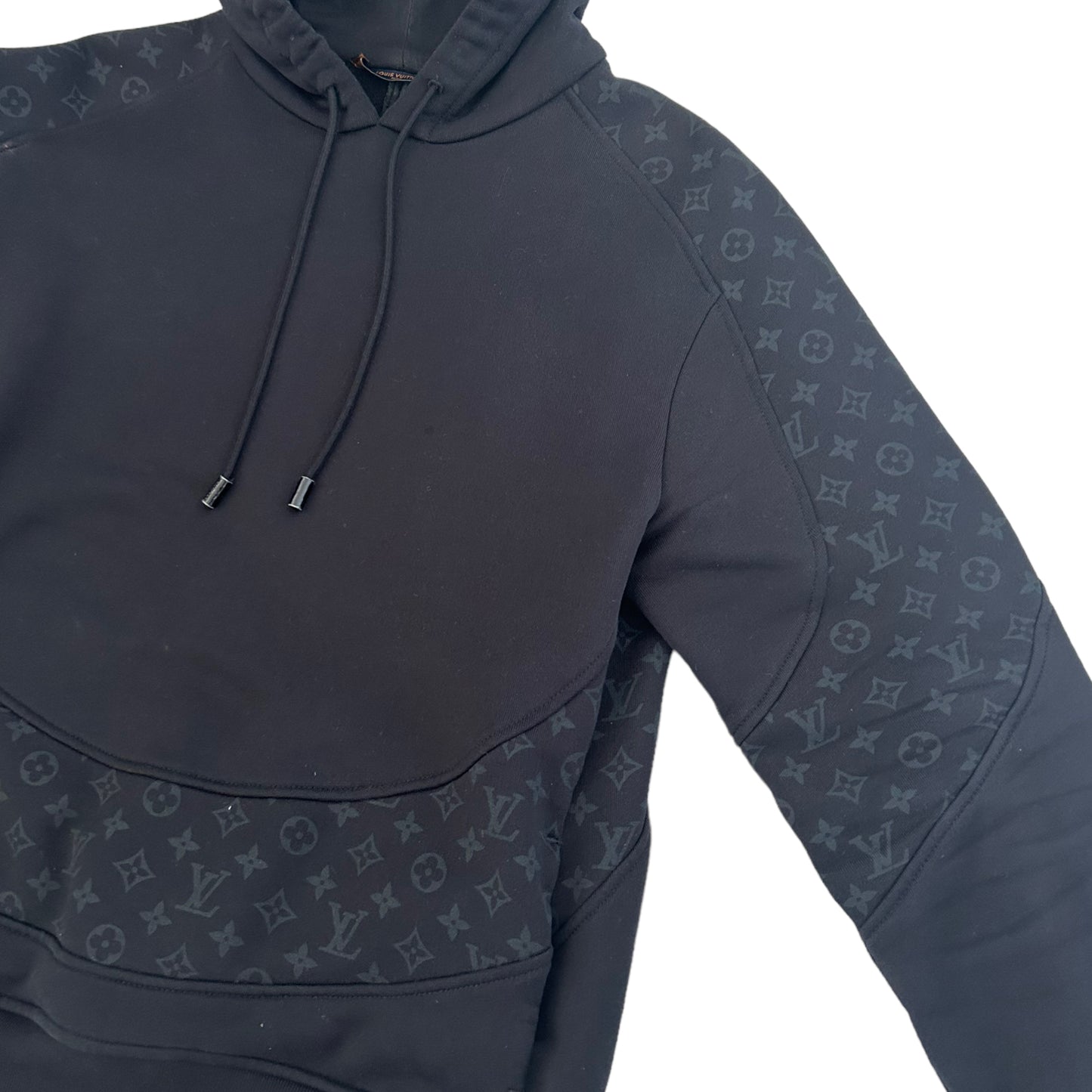 Louis Vuitton Monogram Eclipse Circle Cut Hoodie - Medium