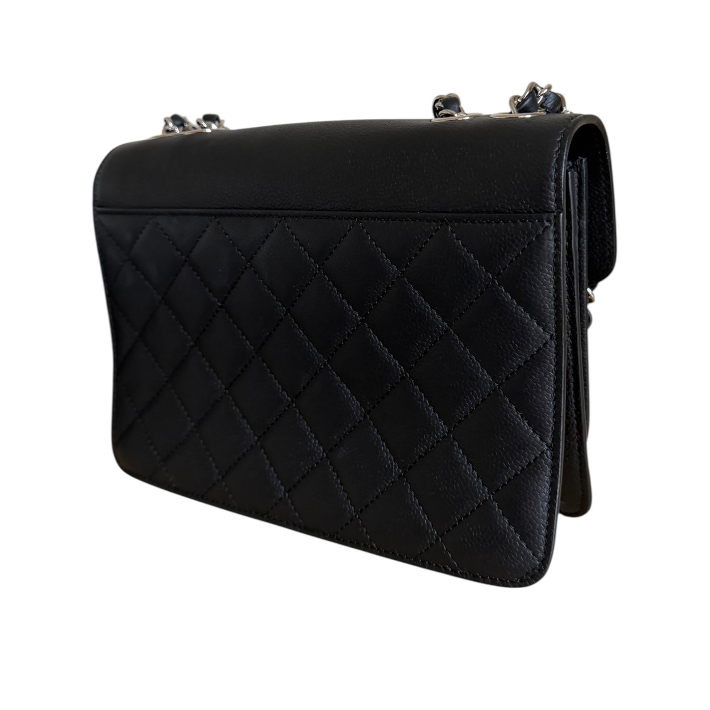 Chanel CC Box Flap Quilted Leather - A98646