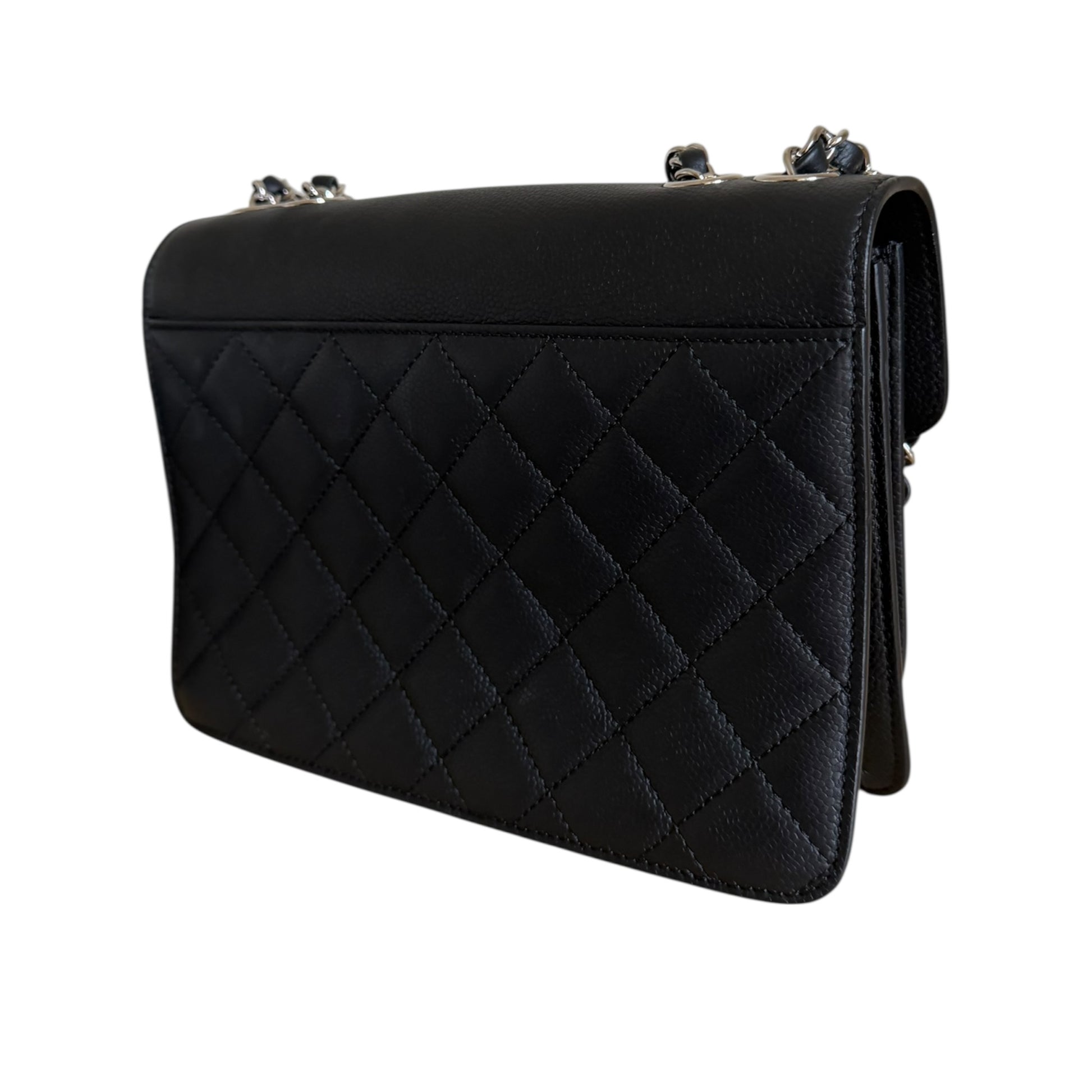 Chanel CC Box Flap Quilted Leather - A98646