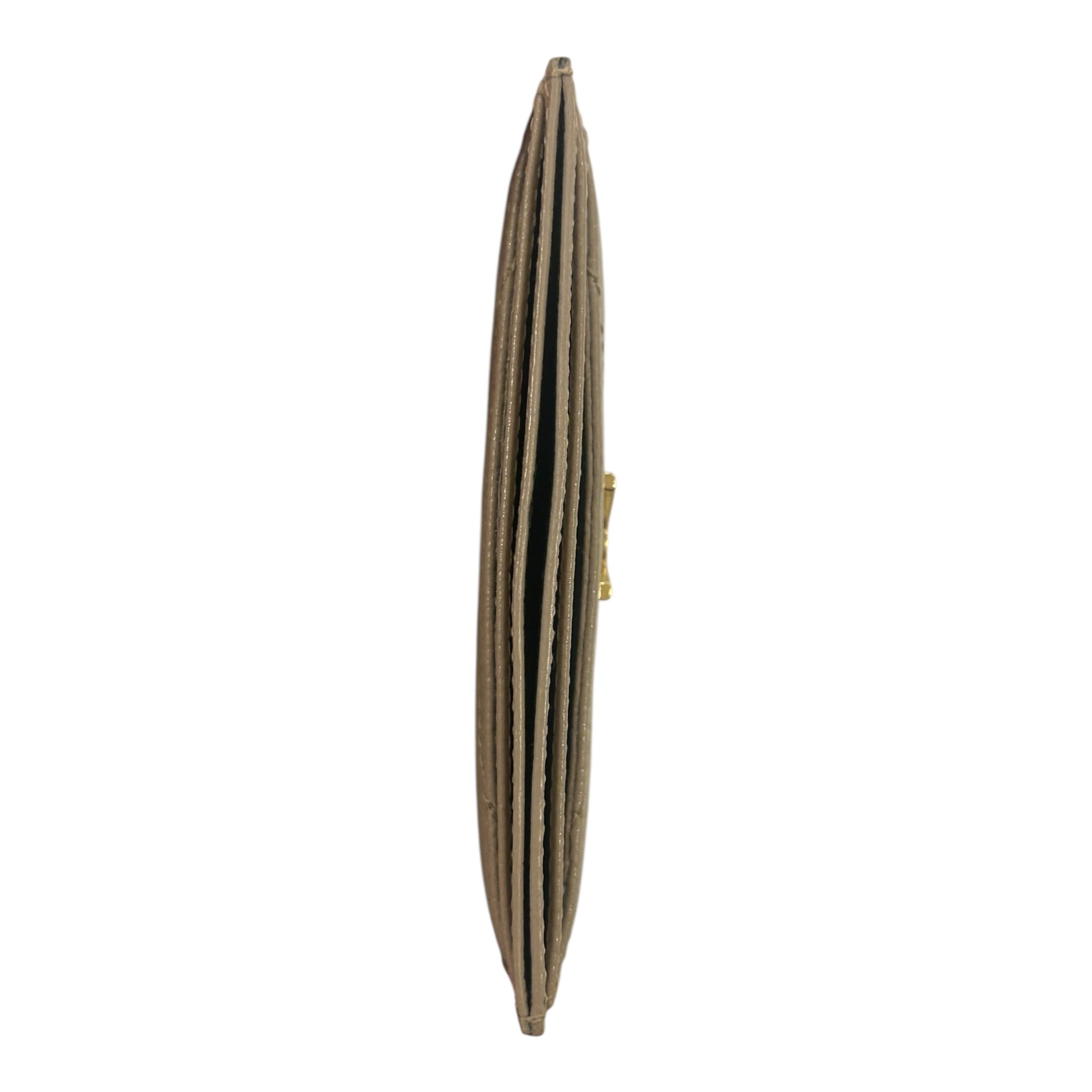 Saint Laurent Dark Beige Card Holder - 423291