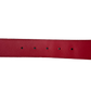 Gucci Red GG Belt - (105/42) - 546389